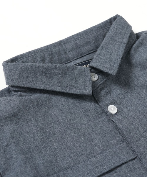KRIFF MAYER Kid's Collection(クリフメイヤーキッズコレクション)の「微起毛サイド切替シャツ(シャツ/ブラウス・キッズ・オフホワイト/ネイビー/ダークブルー/カーキ・130/150/140/120/170/160)」の18枚目の写真