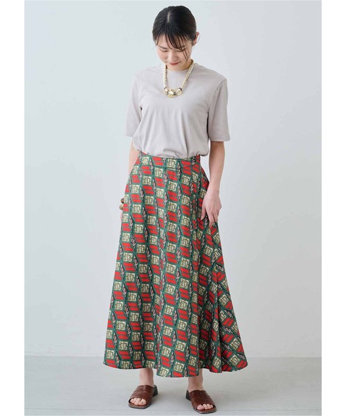 MEDE19F アフリカンプリント柄スカート（スカート）｜MEDE19F  