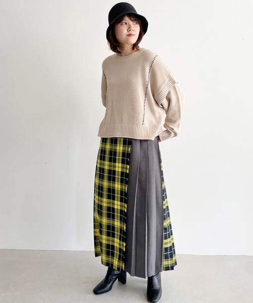 LOWRYS FARM（ローリーズファーム）の「２ＷＡＹハンドＳライクプルオーバーＬＳ　967412（Tシャツ/カットソー・レディース・ブラック/ベージュ/レッド/オレンジ/グリーン/アイボリー/ブルー・SHORT/TALL）」の20枚目の写真