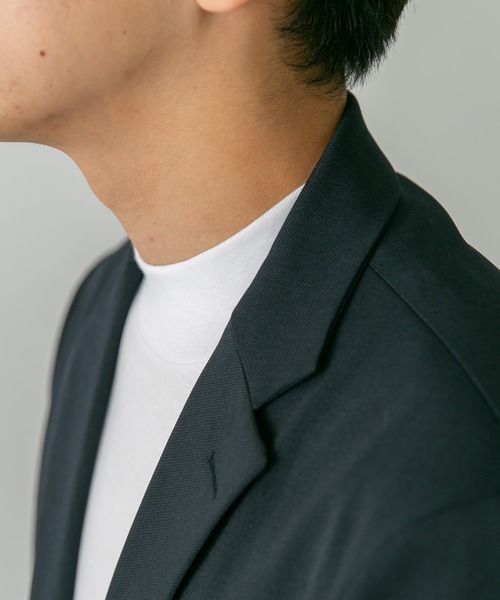 URBAN RESEARCH DOORS(アーバンリサーチドアーズ)の「『抗菌/防臭』LIFE STYLE TAILOR シルケットポンチストレッチモック長袖Tシャツ(Tシャツ/カットソー・メンズ・ホワイト・MEDIUM/LARGE)」の12枚目の写真