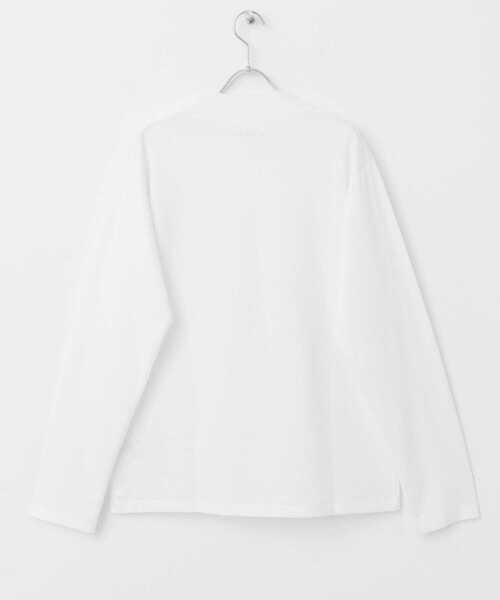 URBAN RESEARCH DOORS(アーバンリサーチドアーズ)の「『抗菌/防臭』LIFE STYLE TAILOR シルケットポンチストレッチモック長袖Tシャツ(Tシャツ/カットソー・メンズ・ホワイト・MEDIUM/LARGE)」の14枚目の写真