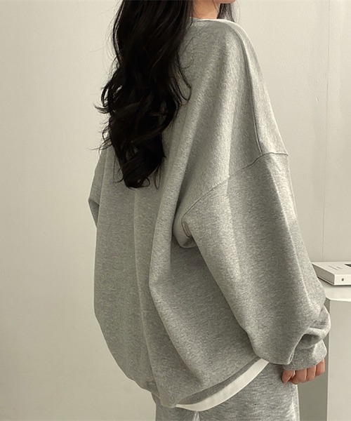 NinaetLina（ニナエリナ）の「薄手裏毛カットソー（Tシャツ/カットソー・レディース・グレー/ブルー/ブラック/イエロー・XL/M/L）」の8枚目の写真
