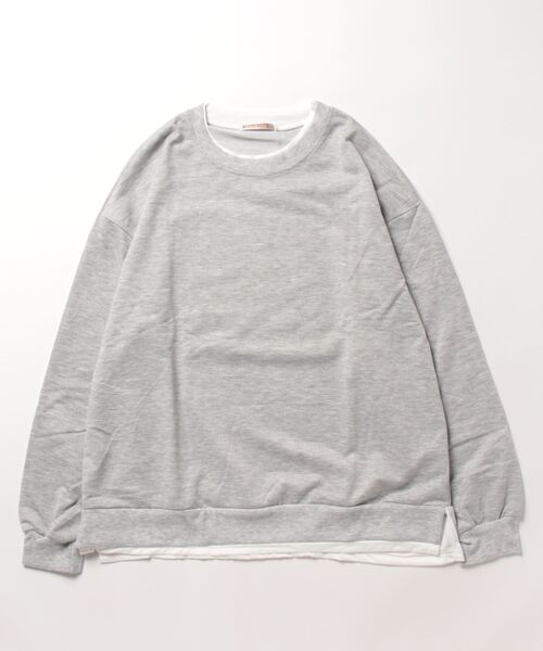 NinaetLina（ニナエリナ）の「薄手裏毛カットソー（Tシャツ/カットソー・レディース・グレー/ブルー/ブラック/イエロー・XL/M/L）」の15枚目の写真