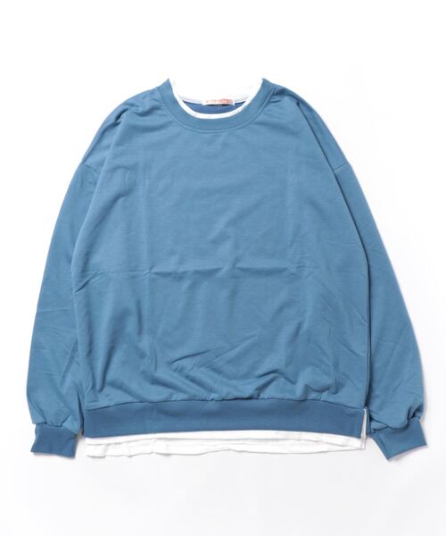 NinaetLina（ニナエリナ）の「薄手裏毛カットソー（Tシャツ/カットソー・レディース・グレー/ブルー/ブラック/イエロー・XL/M/L）」の16枚目の写真