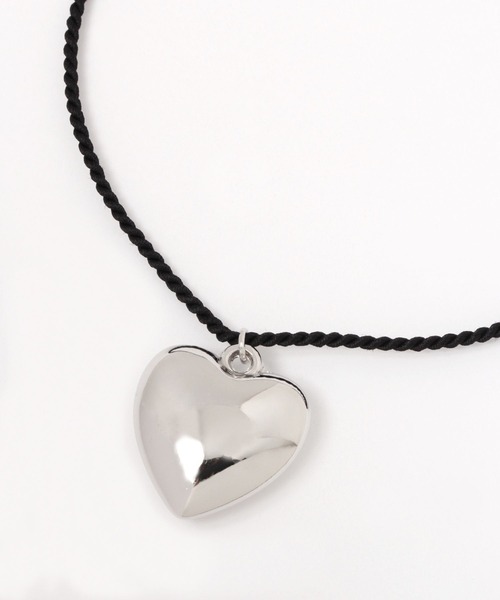 LOWRYS FARM(ローリーズファーム)の「ハートロープネックレス 975201(ネックレス・レディース・シルバー/ブラック/その他・FREE)」の13枚目の写真