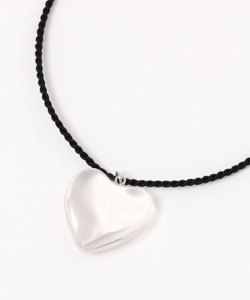LOWRYS FARM(ローリーズファーム)の「ハートロープネックレス 975201(ネックレス・レディース・シルバー/ブラック/その他・FREE)」の7枚目の写真