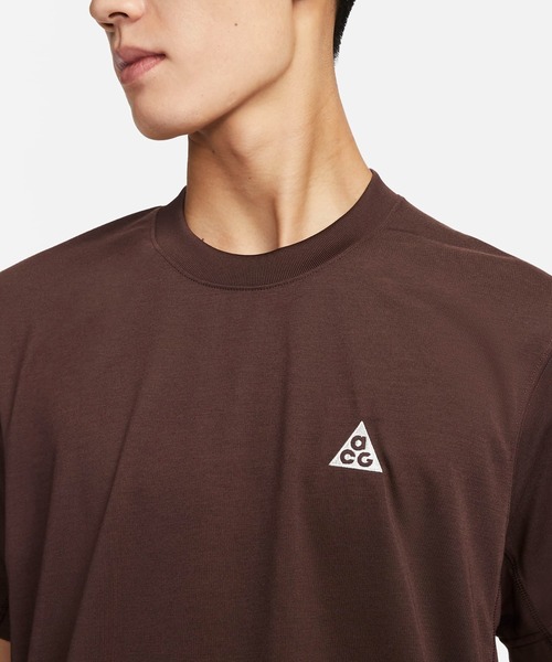 新品【L☆大きめ☆厚手】 NIKE ナイキ ACG メンズ Tシャツ ブラウン NIKE公式】 メンズ ACG トップス & Tシャツ【ナイキ公式通販】