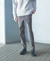ABAHOUSE GRAY | 【セットアップ対応】ヘリンボーン ニット スラックス(スラックス)