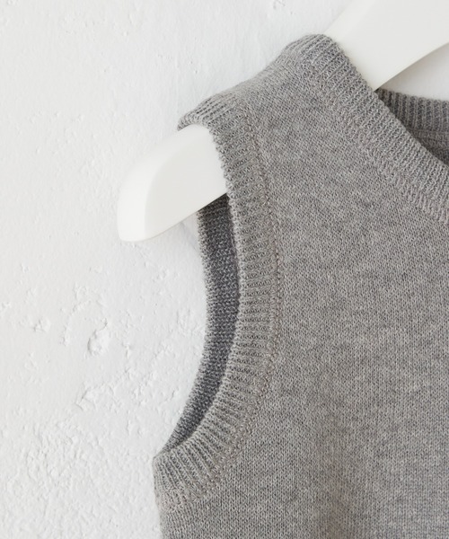 CIAOPANIC TYPY(チャオパニックティピー)の「【KIDS】ウォッシャブルスウェットライクニットロンパース(ロンパース・キッズ・グレー/グリーン/ブルー・80)」の6枚目の写真