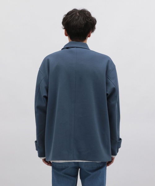 LAKOLE（ラコレ）の「ウーリーテックショートステン / 704567（ステンカラーコート・メンズ・ブルーグリーン/ブラック/ライトグレー・X-LARGE/MEDIUM/LARGE）」の18枚目の写真