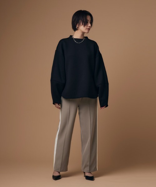 RASW（ラス）の「[RASW]ストレートサイドラインパンツ（その他パンツ・レディース・モカ/ネイビー・L/M/S）」の20枚目の写真