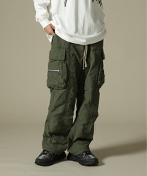 DANKE SCHON | DankeSchon/ダンケシェーン/水溶性ボンディングジップカーゴパンツ(カーゴパンツ)