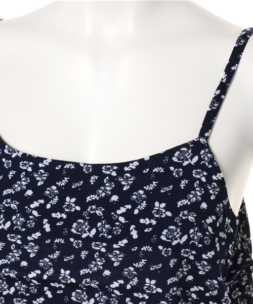 Kastane（カスタネ）の「【Kastane】プリントキャミ（キャミソール・レディース・ネイビー/ブラック・FREE）」の5枚目の写真
