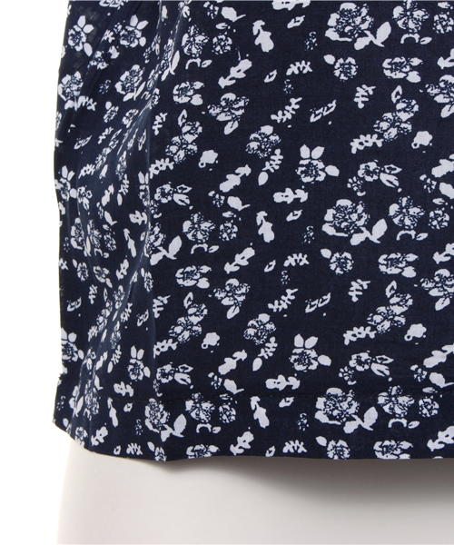 Kastane（カスタネ）の「【Kastane】プリントキャミ（キャミソール・レディース・ネイビー/ブラック・FREE）」の7枚目の写真