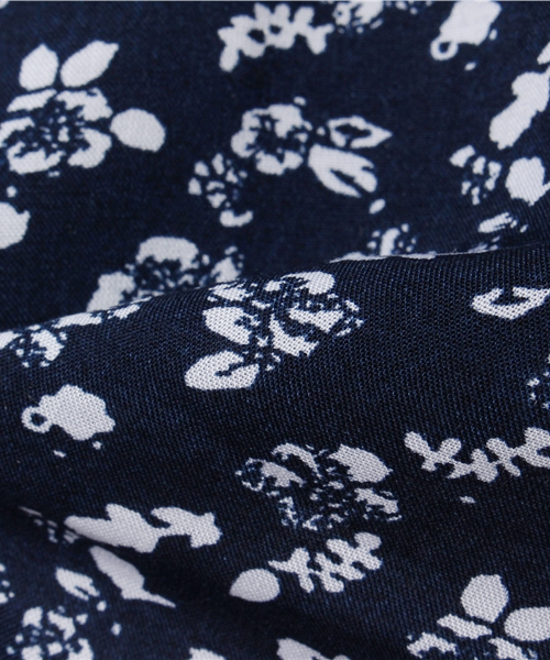 Kastane（カスタネ）の「【Kastane】プリントキャミ（キャミソール・レディース・ネイビー/ブラック・FREE）」の9枚目の写真