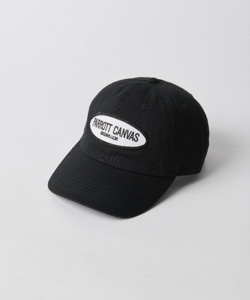PARROTT CANVAS（パロットキャンバス）の「PARROTT CANVAS LOGO CAP/キャップ（キャップ・レディース・ベージュ/ブラウン/ワインレッド/ブラック・FREE）」の2枚目の写真