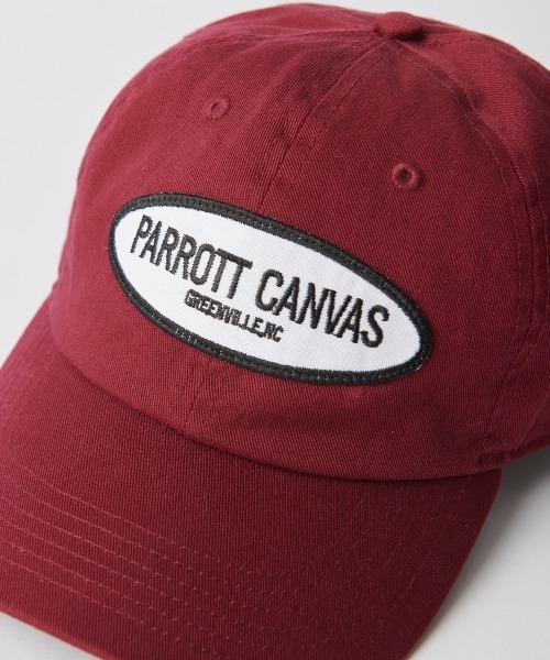 PARROTT CANVAS（パロットキャンバス）の「PARROTT CANVAS LOGO CAP/キャップ（キャップ・レディース・ベージュ/ブラウン/ワインレッド/ブラック・FREE）」の5枚目の写真