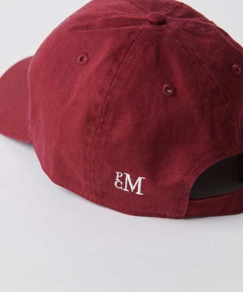 PARROTT CANVAS（パロットキャンバス）の「PARROTT CANVAS LOGO CAP/キャップ（キャップ・レディース・ベージュ/ブラウン/ワインレッド/ブラック・FREE）」の6枚目の写真