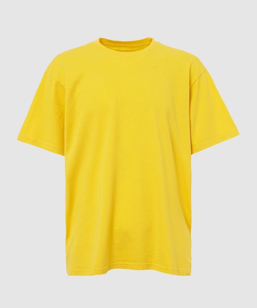 ECOCYCLE(エコサイクル)の「STANDARD TUBULAR SS TEE_YELLOW(シームレス)(Tシャツ/カットソー・メンズ・グリーン系その他2/ベージュ系その他/イエロー系その他/グリーン系その他4/イエロー系その他2/ゴールド/イエロー・XS/L/S/M/XL/XXL)」の1枚目の写真
