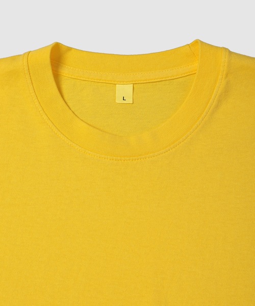 ECOCYCLE(エコサイクル)の「STANDARD TUBULAR SS TEE_YELLOW(シームレス)(Tシャツ/カットソー・メンズ・グリーン系その他2/ベージュ系その他/イエロー系その他/グリーン系その他4/イエロー系その他2/ゴールド/イエロー・XS/L/S/M/XL/XXL)」の11枚目の写真