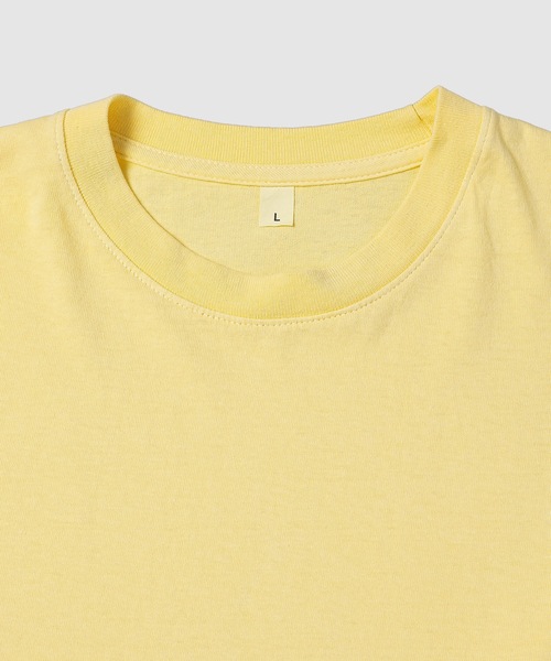ECOCYCLE(エコサイクル)の「STANDARD TUBULAR SS TEE_YELLOW(シームレス)(Tシャツ/カットソー・メンズ・グリーン系その他2/ベージュ系その他/イエロー系その他/グリーン系その他4/イエロー系その他2/ゴールド/イエロー・XS/L/S/M/XL/XXL)」の13枚目の写真