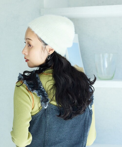 FREAK'S STORE（フリークスストア）の「ラメ ビーニー（ニットキャップ/ビーニー・レディース・ブラック/ブルー/ホワイト・ONE SIZE）」の5枚目の写真