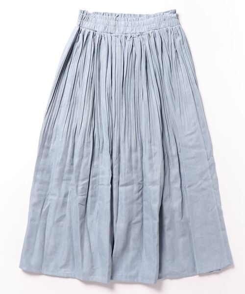 Grand PARK（グランドパーク）の「ミジンコール プリーツスカート2（スカート・レディース・サックスブルー/グリーン/ブラウン/ブラック・FREE）」の5枚目の写真