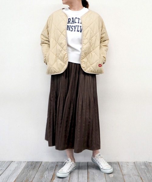 Grand PARK（グランドパーク）の「ミジンコール プリーツスカート2（スカート・レディース・サックスブルー/グリーン/ブラウン/ブラック・FREE）」の16枚目の写真