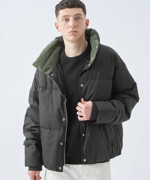 Calvin Klein（カルバン・クライン）の「【WEB限定】ユニセックス スタンドカラー ダウンジャケット（ダウンジャケット/コート・レディース・ブラック/その他/アイボリー/オレンジ・XL/M/S/L）」の15枚目の写真