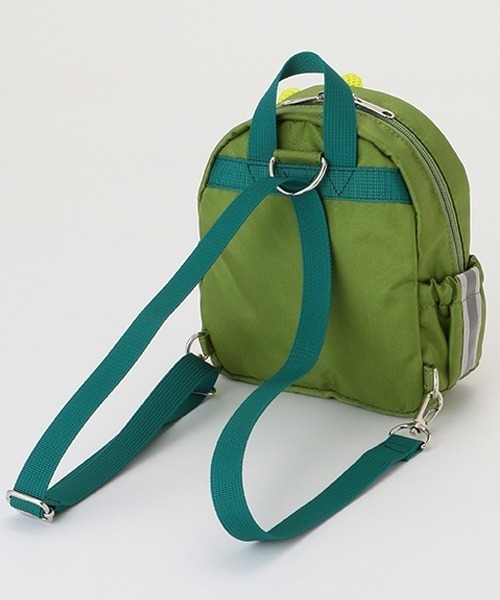 kladskap（クレードスコープ）の「恐竜リュック型ポシェット（ショルダーバッグ・キッズ・カーキ/キャメル・FREE）」の15枚目の写真