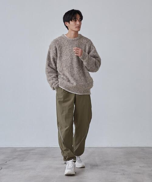 coen（コーエン）の「ルーズシルエットグラデーションブークレーニット（WEB限定カラー）（ニット/セーター・メンズ・その他1/その他2/その他3/その他4・S/M/L/XL）」の7枚目の写真