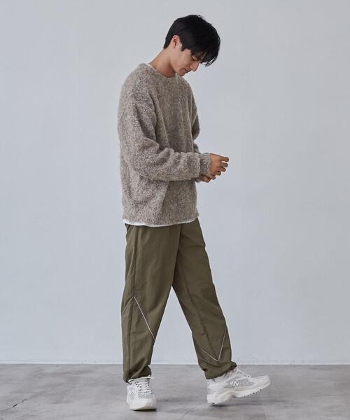 coen（コーエン）の「ルーズシルエットグラデーションブークレーニット（WEB限定カラー）（ニット/セーター・メンズ・その他1/その他2/その他3/その他4・S/M/L/XL）」の17枚目の写真