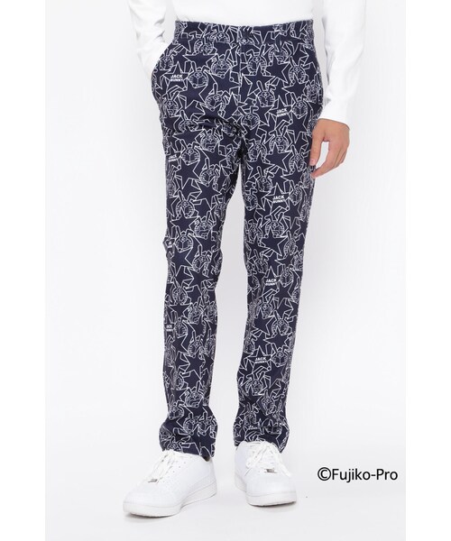Ted ジャックバニー ドラえもん 4WAY裏起毛パンツ(5)L紺 Jack Bunny!!（ジャックバニー）の「【ドラえもん Jack Bunny!!】4WAY