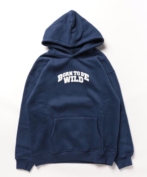 GENXDER（ノンジェンダー）の「【genxder】ユニセックス　ロゴプリントパーカー（パーカー・メンズ・ブラック/ネイビー・X-LARGE/MEDIUM/LARGE）」の4枚目の写真