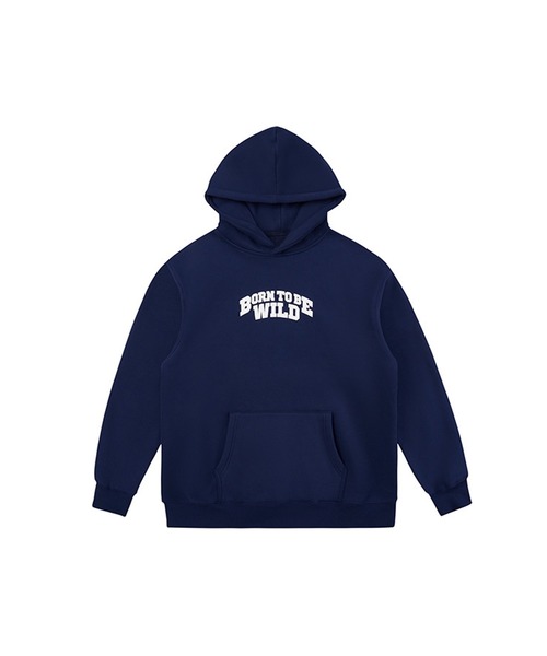 GENXDER（ノンジェンダー）の「【genxder】ユニセックス　ロゴプリントパーカー（パーカー・メンズ・ブラック/ネイビー・X-LARGE/MEDIUM/LARGE）」の8枚目の写真