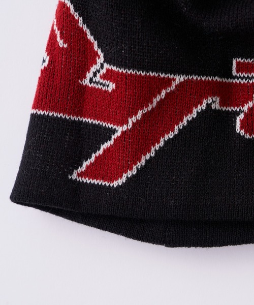 WHO'S WHO gallery（フーズフーギャラリー）の「【KOOKY'N/クーキー】BRONXロゴビーニー（ニットキャップ/ビーニー・レディース・グレー/ネイビー/ブラック・FREE）」の12枚目の写真