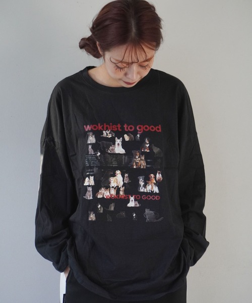 『美品』メンズ♡COACH クマグラフィック Tシャツ Jelly moo / ジェリームー 】 アニマル グラフィック ロンT