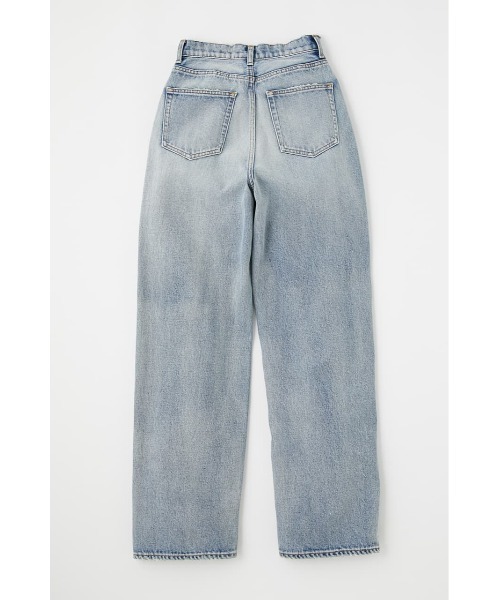 MOUSSY（マウジー）の「HW DAMAGE LOOSE STRAIGHT（デニムパンツ 
