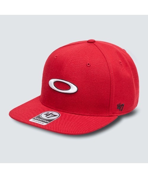 OAKLEY(オークリー)の「オークリー 47 OAKLEY B1B ELLIPSE HAT /キャップ/LIFESTYLE/OAKLEY(キャップ・メンズ・ブラック/ホワイト/レッド・U)」の3枚目の写真