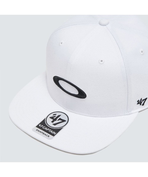OAKLEY(オークリー)の「オークリー 47 OAKLEY B1B ELLIPSE HAT /キャップ/LIFESTYLE/OAKLEY(キャップ・メンズ・ブラック/ホワイト/レッド・U)」の5枚目の写真