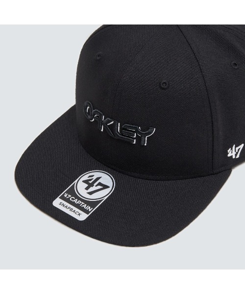 OAKLEY(オークリー)の「オークリー 47 OAKLEY B1B ELLIPSE HAT /キャップ/LIFESTYLE/OAKLEY(キャップ・メンズ・ブラック/ホワイト/レッド・U)」の7枚目の写真