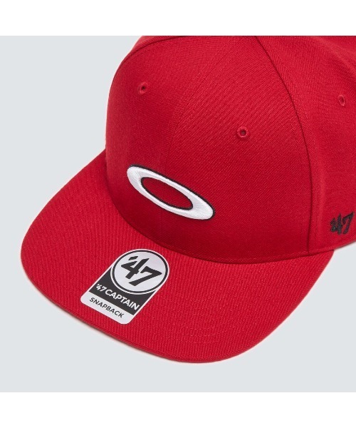 OAKLEY(オークリー)の「オークリー 47 OAKLEY B1B ELLIPSE HAT /キャップ/LIFESTYLE/OAKLEY(キャップ・メンズ・ブラック/ホワイト/レッド・U)」の10枚目の写真