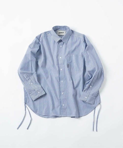 ADAMASTE（アダマスト）の「ルーズフィットシャーリングシャツ（シャツ/ブラウス・メンズ・ブルー系その他2/ブルー系その他/ブルー・LARGE/MEDIUM）」の2枚目の写真