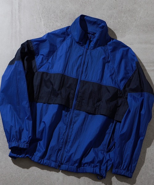 BEAMS（ビームス）の「BEAMS / 2トーン ジップアップ ブルゾン（ブルゾン・メンズ・グリーン/ブルー・M/XL/L/S）」の2枚目の写真