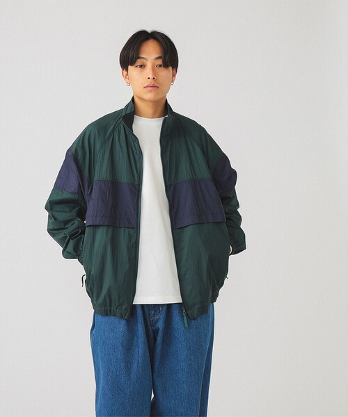 BEAMS（ビームス）の「BEAMS / 2トーン ジップアップ ブルゾン（ブルゾン・メンズ・グリーン/ブルー・M/XL/L/S）」の18枚目の写真