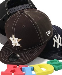 NEW ERA（ニューエラ）の「ニューエラキッズ キャップ MLB ホワイトステッチ（キャップ）」
