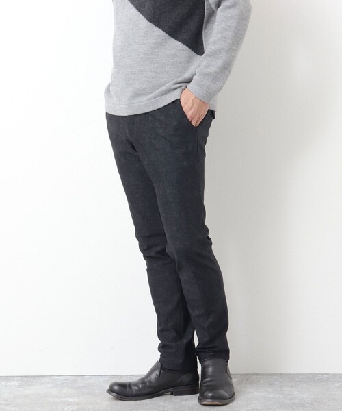 Stutostein Nolley's(シュテットシュタインノーリーズ)の「MODERNFIT WARM PT 裏起毛ストレッチスリムパンツ(その他パンツ・メンズ・ブラック系その他/ブルー系その他・S/L/M)」の10枚目の写真