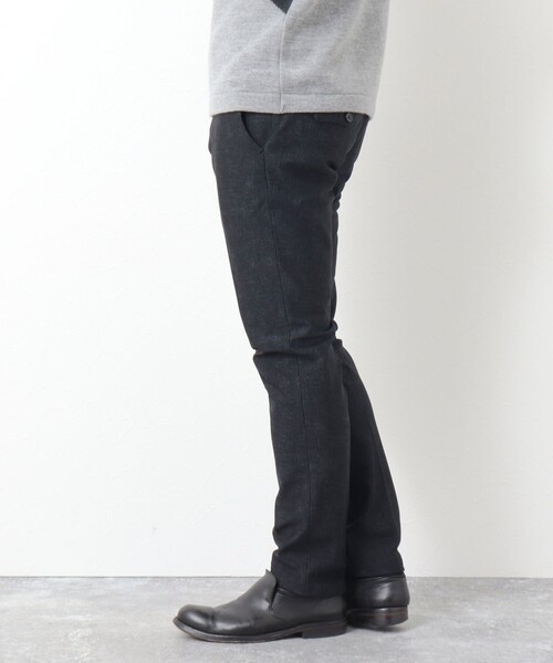 Stutostein Nolley's(シュテットシュタインノーリーズ)の「MODERNFIT WARM PT 裏起毛ストレッチスリムパンツ(その他パンツ・メンズ・ブラック系その他/ブルー系その他・S/L/M)」の16枚目の写真