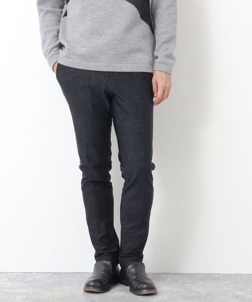 Stutostein Nolley's(シュテットシュタインノーリーズ)の「MODERNFIT WARM PT 裏起毛ストレッチスリムパンツ(その他パンツ・メンズ・ブラック系その他/ブルー系その他・S/L/M)」の11枚目の写真