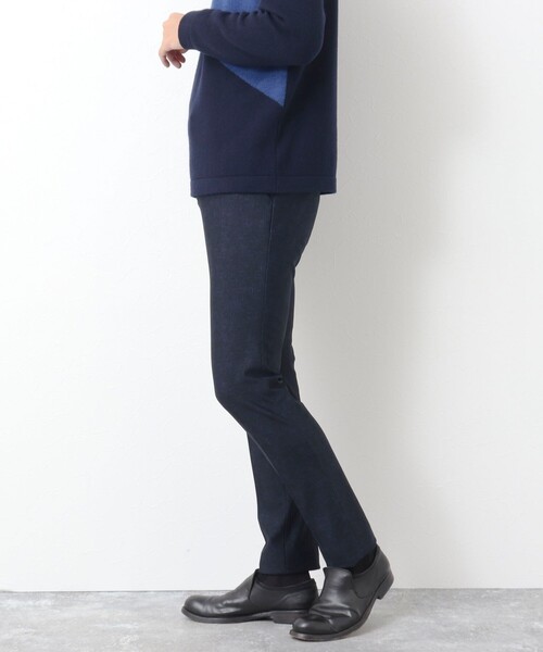 Stutostein Nolley's(シュテットシュタインノーリーズ)の「MODERNFIT WARM PT 裏起毛ストレッチスリムパンツ(その他パンツ・メンズ・ブラック系その他/ブルー系その他・S/L/M)」の9枚目の写真